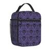 Wolf Dreamcatcher Art Thermal Lunch Bag for Women Reusable Portable Lunch Box Waterproof Cooler Tote Bag for Work Travel Picnic