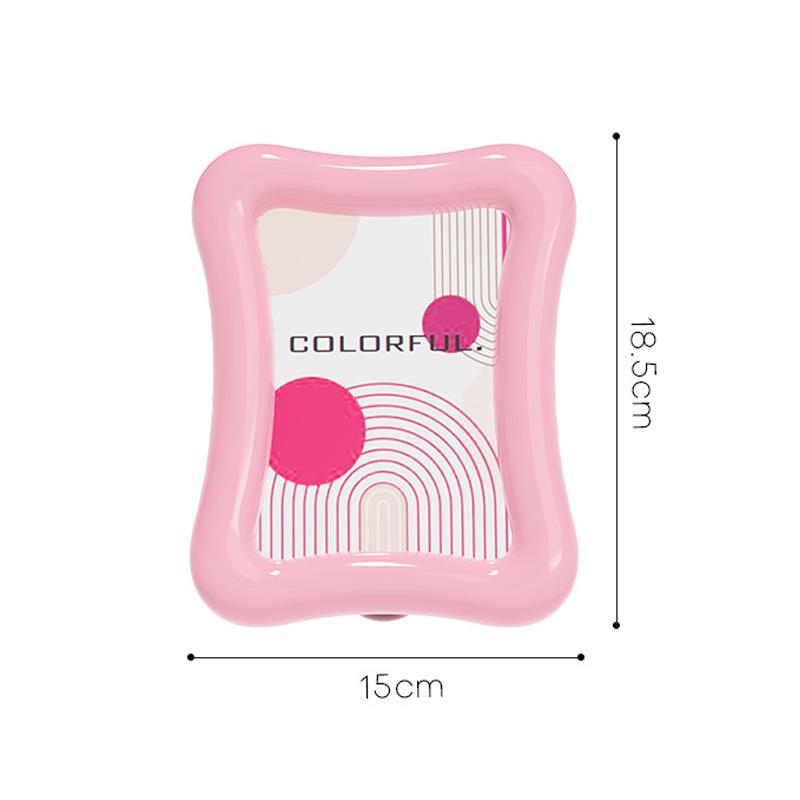 Nordic Style Desktop Table Photo Frame Creative Simplicity Living Room Office Small Photo Frame Postcard Display Ornaments