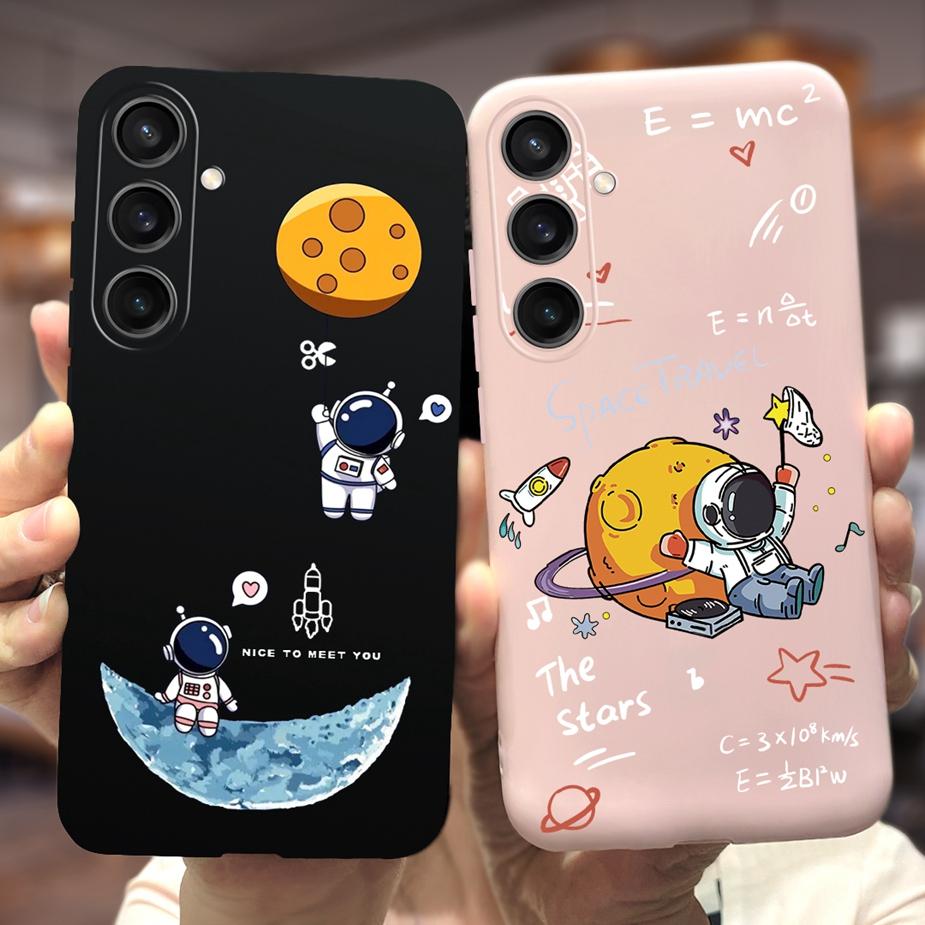 For Samsung Galaxy S23 FE Case S23+ Cute Dinosaur Cartoon Cover Soft TPU Phone Case For Samsung S23 Plus S 23 Ultra S23FE Bumper