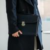 Brogue And Morrow Classic Clutch Bag (Navy)