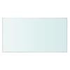 VidaXL Panneau d’étagère Verre transparent 30 x 12 cm