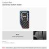 For BMW X3 G45 G48 2025- Carbon Fiber Dashboard Glove Box Switch Panel Trim Decor Sticker Car Interior Tuning Accessories