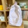 New high-value, fresh and cute backpack female junior high school students casual simple large-capacity backpack