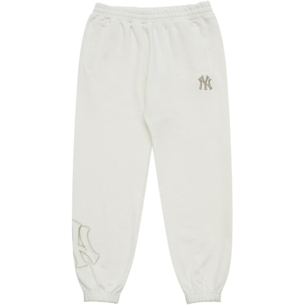 New Teenagers MLB Knitted Sweatpants Basic Collection Cream 7APTB0451-50CRS