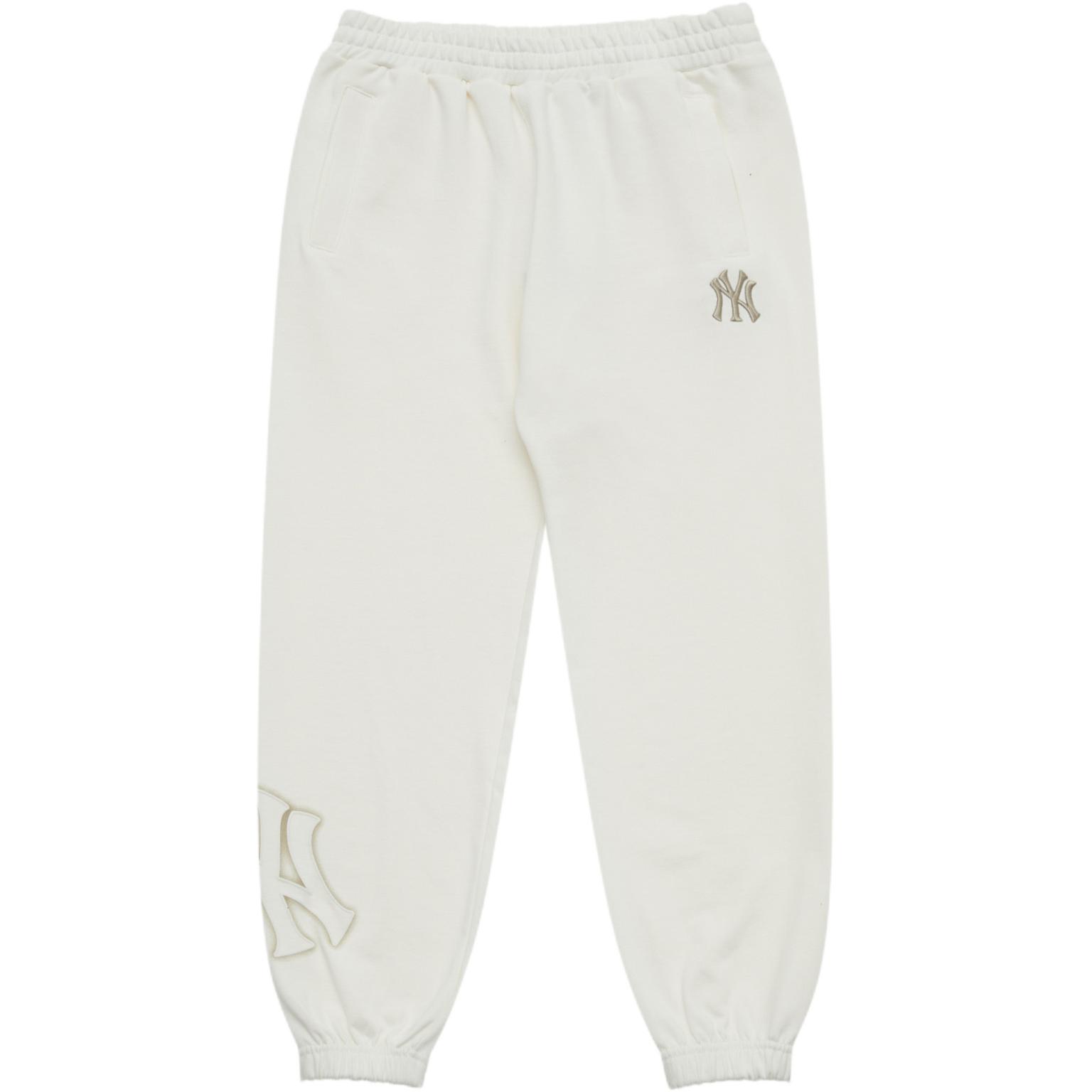 

New Teenagers MLB Knitted Sweatpants Basic Collection Cream 7APTB0451-50CRS 130