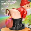 Christmas Funny Santa Electric Bubble Blowing Machine Leak Proof Machine Bubble