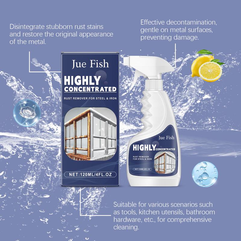 

Rust remover for steel, stainless steel, rust removal and cleaning agent for sinks and kitchen utensils one size
