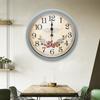 Clocks, Living Room, Household, Industrial, Creative, Fashionable Wall Clocks, Silent Punch-free Quartz Clocks, Retro Hong Kong Style Bedroom Clocks