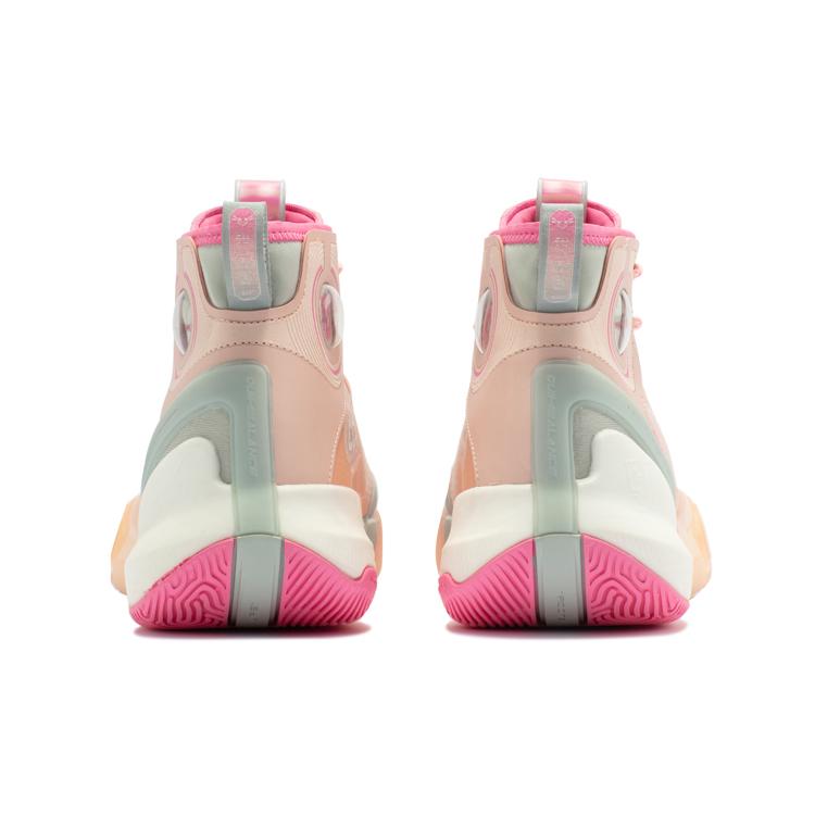 New 361° AG3 Pro Aaron Gordon 3 Sweet Anti Slip Wear Resistant High Top Performance Basketball Shoes Men's Soft Pink 572311116-1