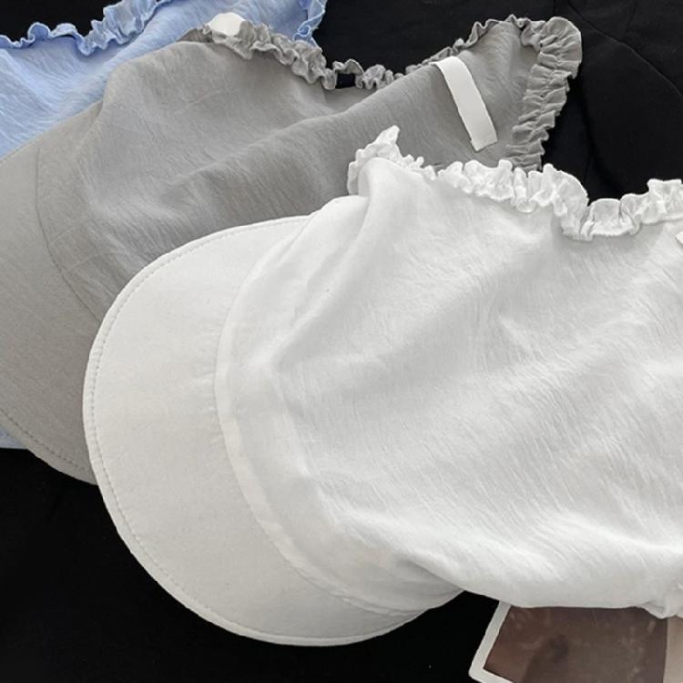 Soft Breathable Cotton Baseball Hat Sunproof Hat for Female Outdoor Daily Wear and Sunproof Popular Headscarf Hat