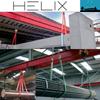 HELIX Sling 1m x 50mm x 2000kg Load for Secure and Improved Work Efficiency of Belt, Capacity, Lifting, Towing, Lifting, [Pack 10]