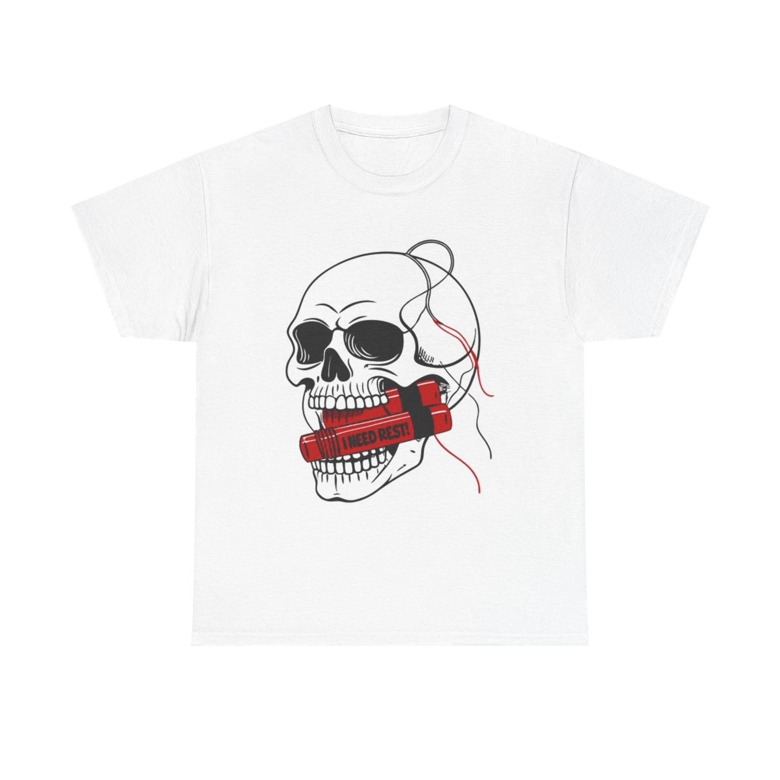 Men s and Women s T-shirts I Need Rest M