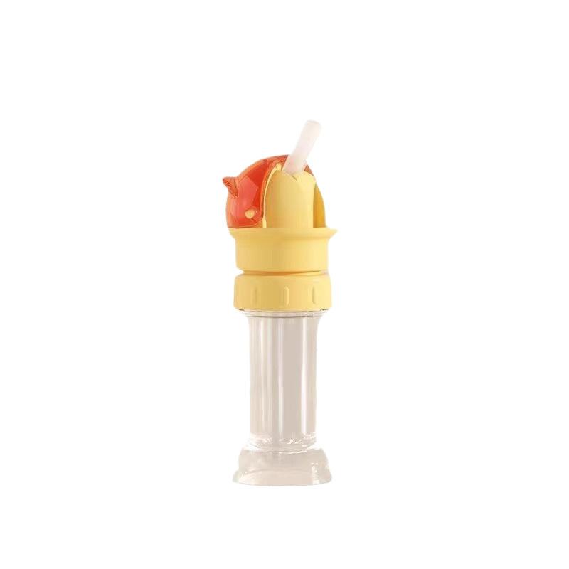 

Water Bottle Cap With Straw Cap Conversion Head, Suitable For Infants And Children To Prevent Suffocation When Going Out One Size оранжевый