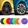 8M Car Vehicle Color Wheel Rims Protectors Decor Strip Tire Guard Line Rubber Mounding Trim Tire Guard Line