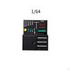 1/64 Scale Garage Tool Rack Simulation Cabinet Repair Tools for Workshop Shop