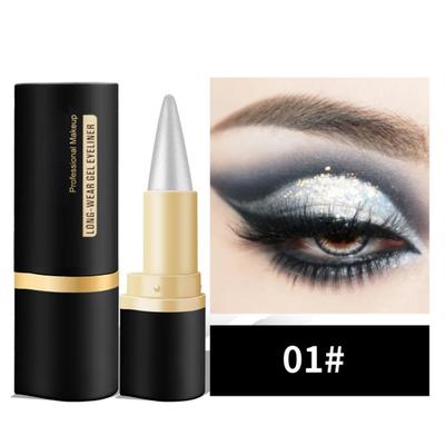 3G Eyeliner Pencil Waterproof Long Lasting Smudge-proof Natural Black Brown Gray Silver