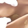 Christian Dior leather 30 Montagne Compact Wallet Tri-fold wallet pink leather Women Used