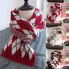 Plaid  Check Scarf Korean Style Winter Cashmere Shawl Fashion Y2K Checkered Scarf  Unisex