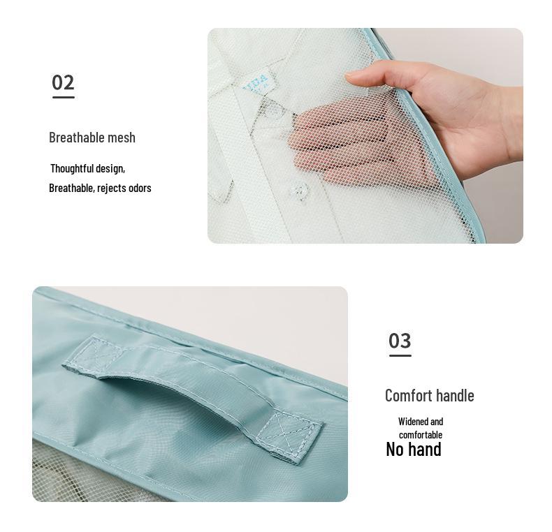 Multifunktionales wasserdichtes Reisegepäck-Organizer-Set für Geschäftsreisen