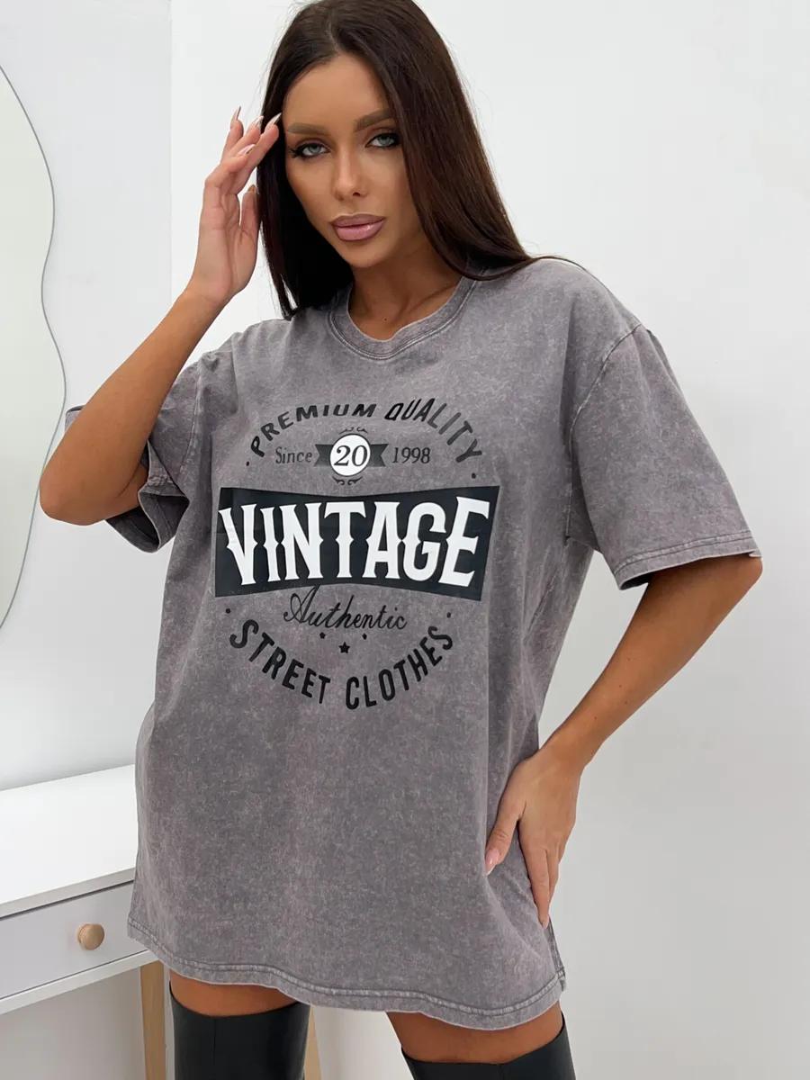 Винтажная футболка с принтом old money 3XL