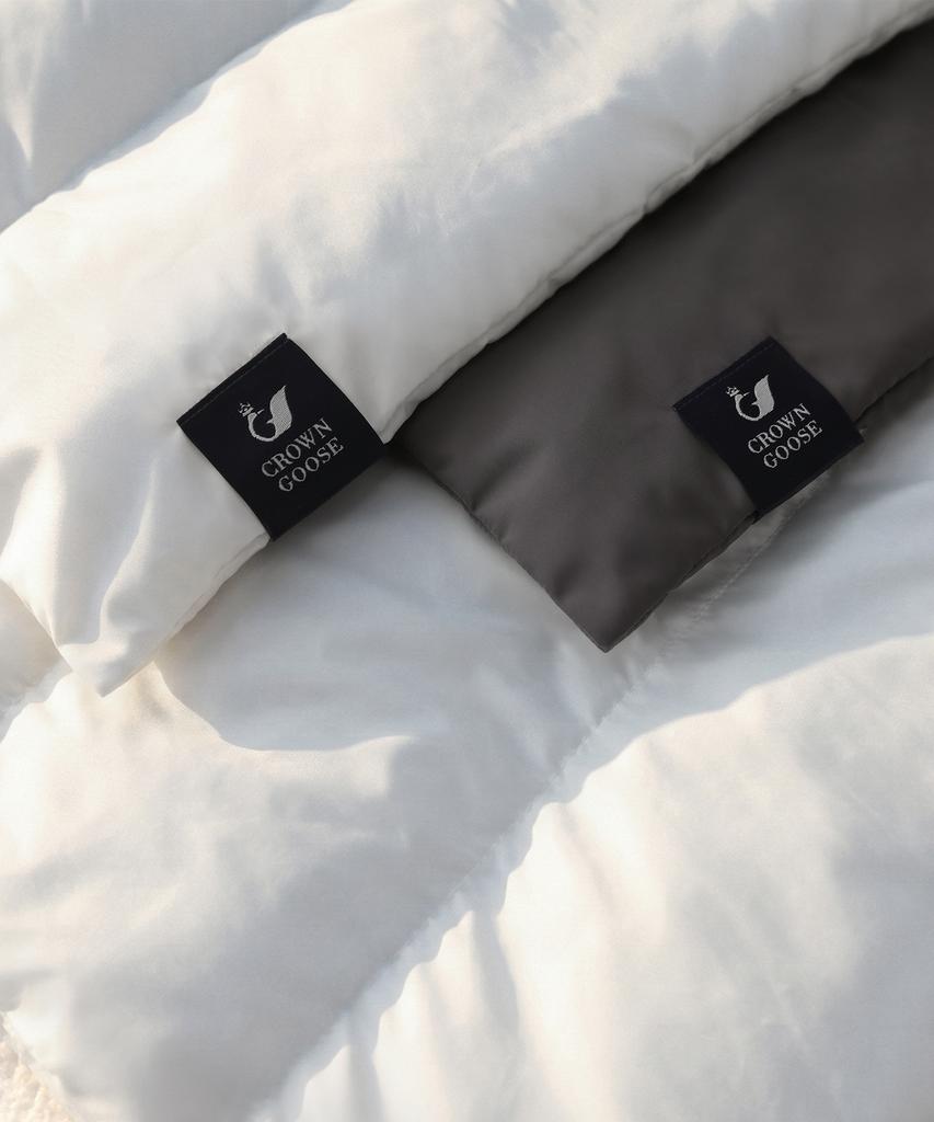 Keulaunguseu Hotel Collection Hooded Goose Down Scarf Balaclava