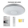 200W Bedroom Smart Ceiling Lamp Home Lighting WiFi APP Intelligent Control bluetooth Music Light Modern RGB LED Ceiling Light