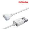 2pólový magnetický nabíjecí kabel, rozteč středů 8 mm, magnetické sání, USB napájecí nabíječka pro kosmetický přístroj, chytré zařízení