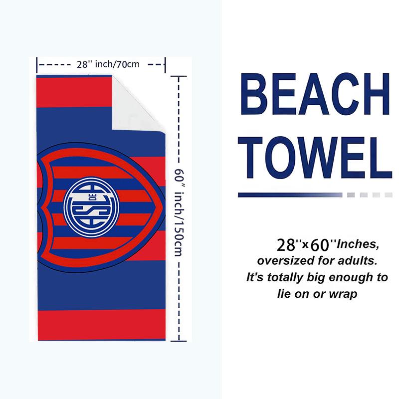 San Lorenzo Art Print Beach Towel, Large Soft Quick Dry Towel for Beach Camping Swimming