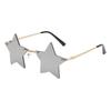 UV400 Party Street Shot Star Shape Sunglasses Pentagram Sunglasses Rimless Sun Glasses