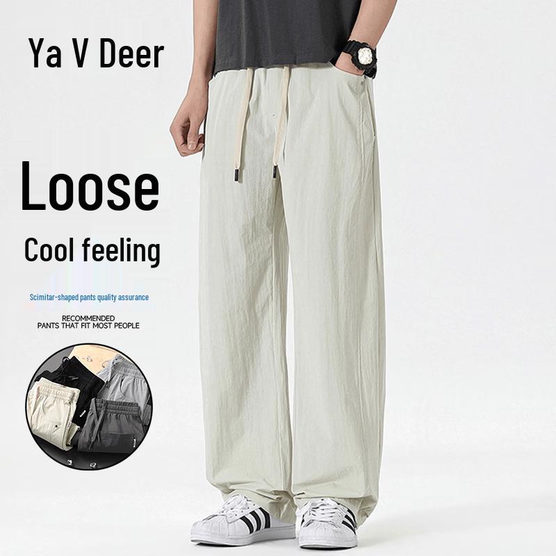 

Men s Quick-Dry Breathable Straight-Leg Casual Pants XL
