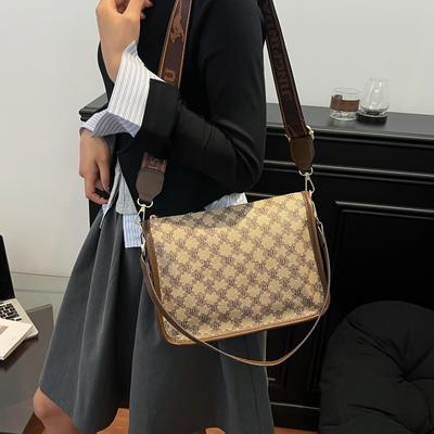 Fashionable and Casual Single-shoulder Bag for Women, Stylish Small Square Bag, Fashionable Printed Crossbody Bag