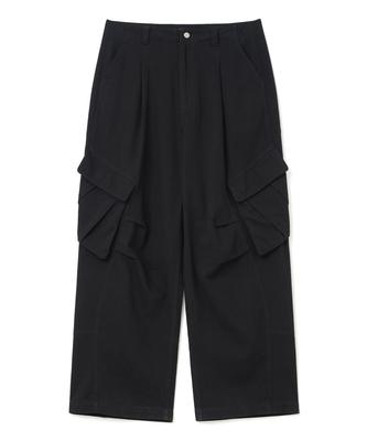 MILLO ARCHIVE Modular Washed Cargo Pants [Black]