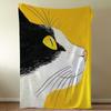 Blanket Throw Super Cosy Cool Plush Living Room Sofa Cat Art Couch Childish Birthday Gifts