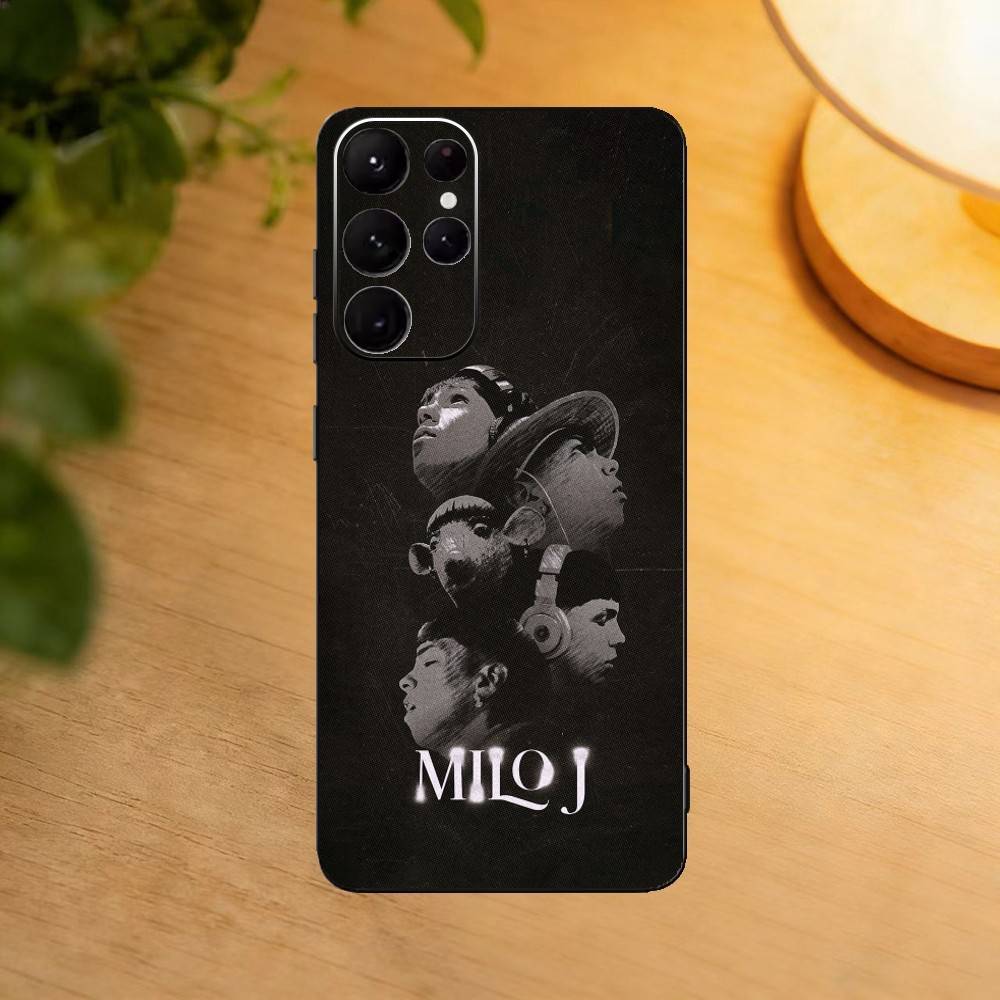 Singer M-Milo J Phone Case For Samsung S25,24,21,22,23,30,Ultra,20,Plus,Fe,Lite,Note Soft Black Cover