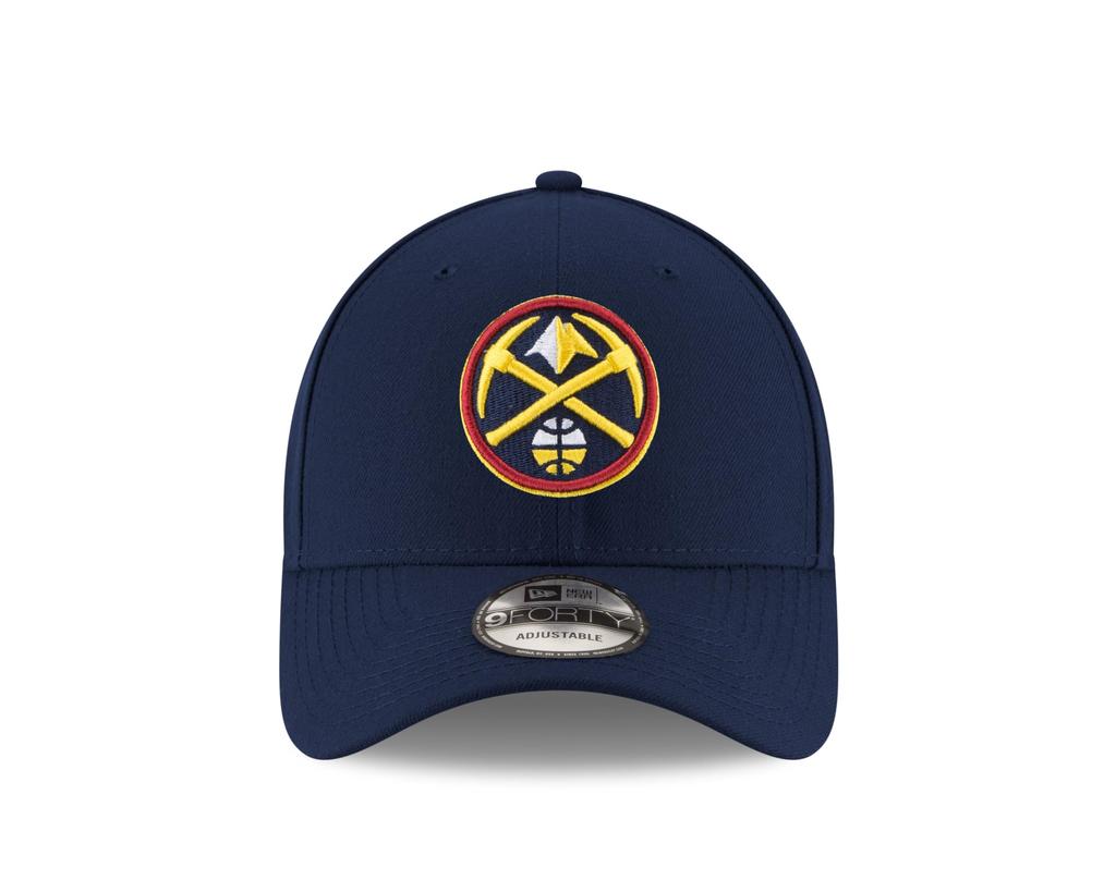 New Era Denver Nuggets The League 9FORTY Adjustable Hat, Navy