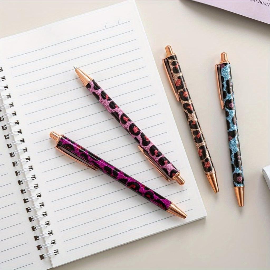 1pc Writing Pen With Retractable Journal Pen For Men And Women Office Supplies Valentine's Day Gift  Back To School, School Supplies