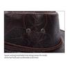Herre Western Cowboyhatt Solhatt
