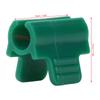 24pcs Greenhouse Clamps Single Head Row Cover Netting Tunnel Hoop Clips Insect Proof Shed Film Shading Net Rod Clips