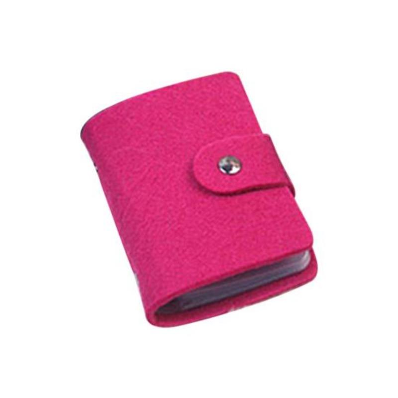 

Цветной войлочный мешок для хранения карт Простая сумка для карточек Модный чехол для кредитных карт Защита окружающей среды Ретро Маленькая сумка для карточек