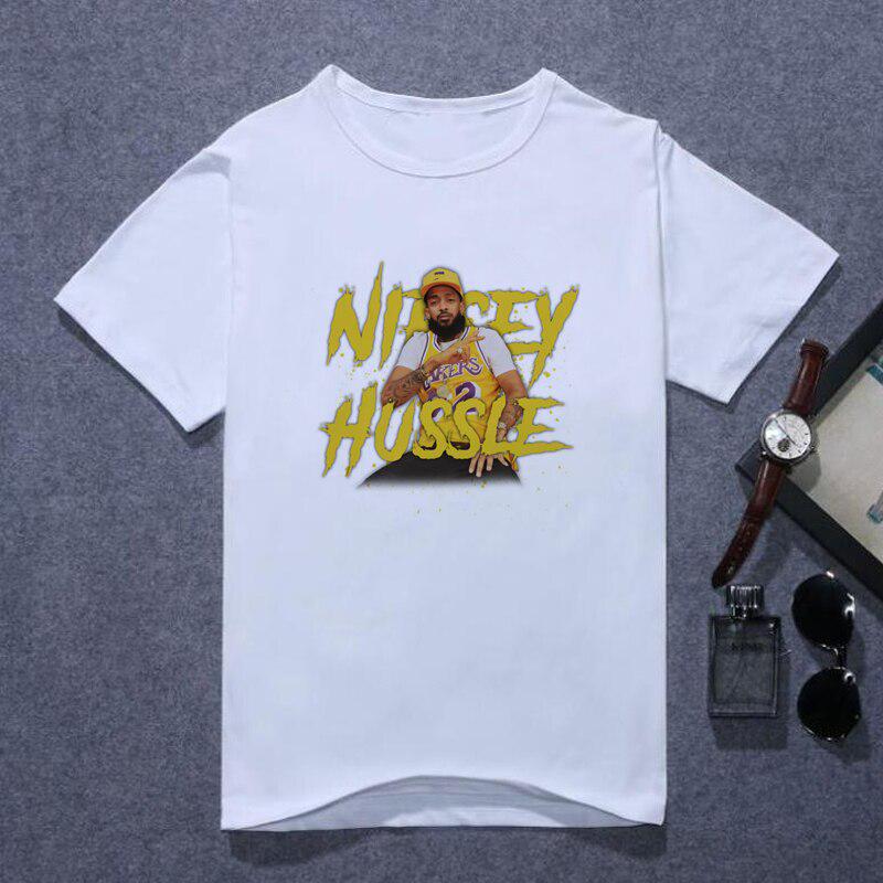 Buy Nipsey Hussle Blue Bandana T-shirt 