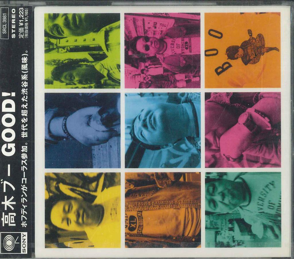 CD TAKAGI BOO - Good SRCL3981PROMO SONY 1997 Japan Obi Japanese Pop/Rock Used