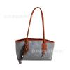 Trend Bag Women's New Retro Popular Fashion Shoulder Bag Texture Casual Versatile Tote Bag