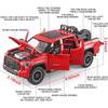 1/24 Toy Trucks for Boys Toyota Tundra Diecast Metal Model Toy Pickup Truck Pull Back Car Model with Light and Sound Toy Trucks for Boys Age 4-7