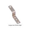 Home Drawer Corner Connector Replacement Portable Metal Z-shaped Connectors Furniture Upgrade Fixing Accessories
