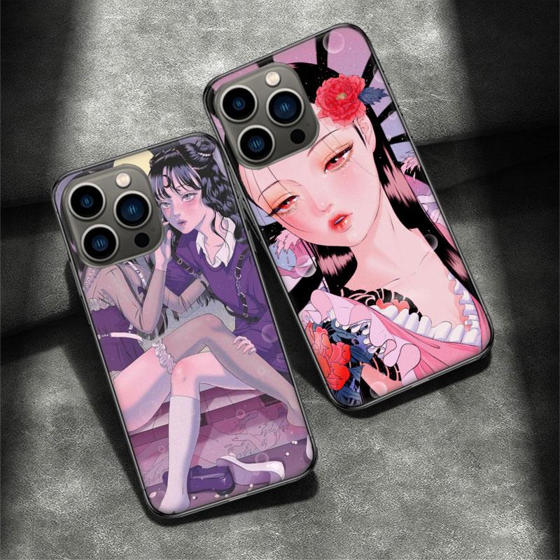 Shintaro Horror Cartoon Kago Phone Case For Apple Iphone 15 13 12 11 14 Pro Max Mini Cover SE 2020 X XS XR 8 7 6 6S Plus 5 5S Sh