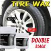 H4Cacle Car Tire Gloss Maintenance Agent Car Wax Tire Coating Paste Polish Shiny Tires Tyre Polish Auto Care Re-black Shine