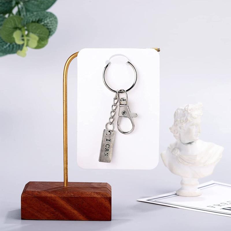 100 Set Earring Cards Earring Display Cards for Stud Earring Dangle Earring Holder for Selling White Black Khaki Card