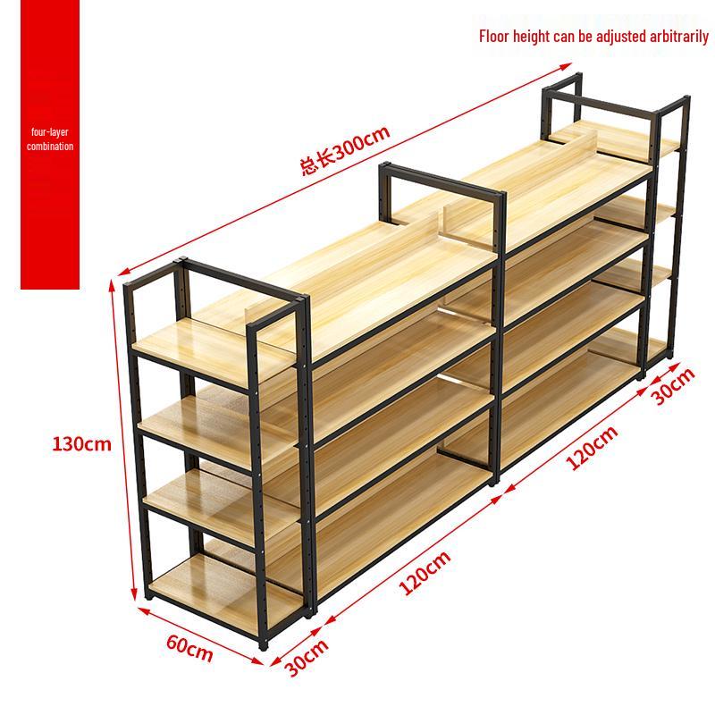 Multi-Layer Display Rack for Convenience Stores and Stationery Shops