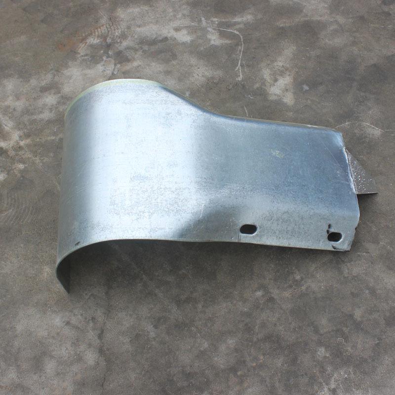 Powder-Coated Steel Guardrail End Piece for Road Safety (R160)