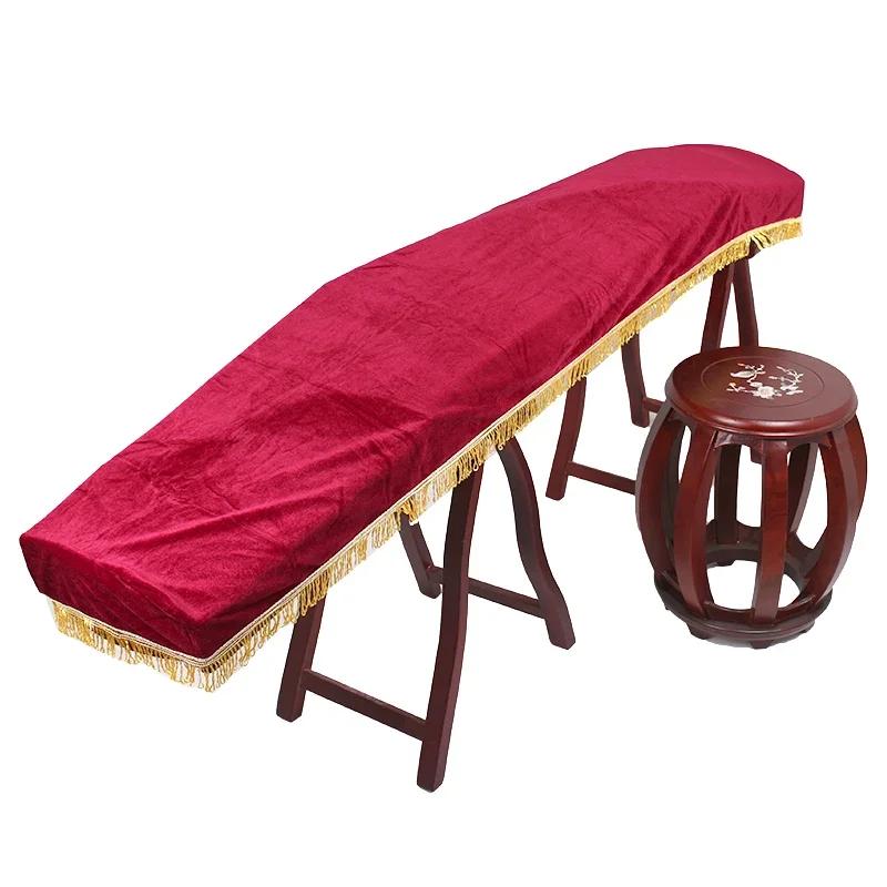 Chinese Zither Cover Fringe Pendant Lace String Bag Dustproof Cover Guzheng Protector Ethnic Instrument Accessories One size